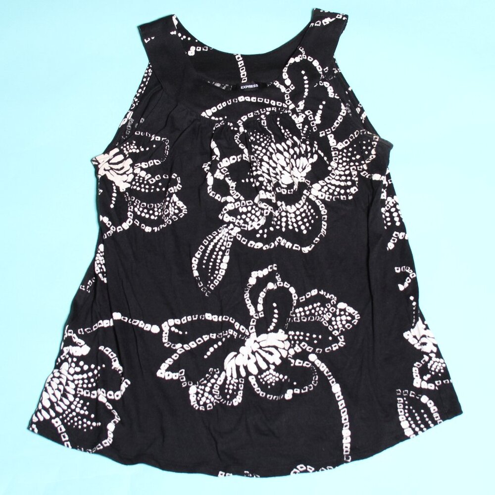 Express Flowy Halter Top Blouse